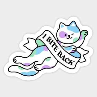 I bite back Sticker